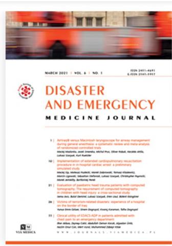 Disaster and Emergency Medicine Journal